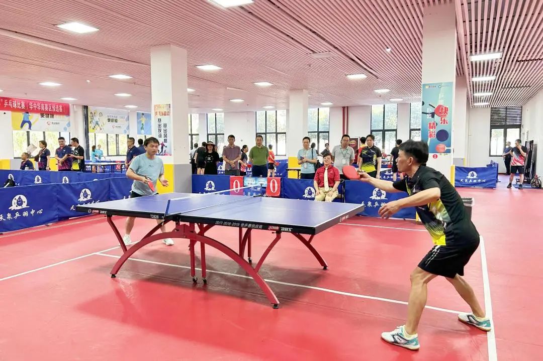 奋勇“乒”搏！萍矿总医院成功承办华润健康首届“润心健康杯”兵乒球比赛华中华南赛区预选赛！