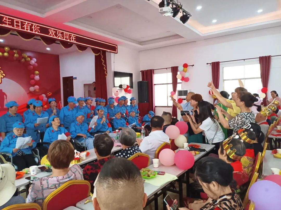 生日有你 欢乐同在│萍矿总医院高坑院区第四届老人集体生日会温情四溢