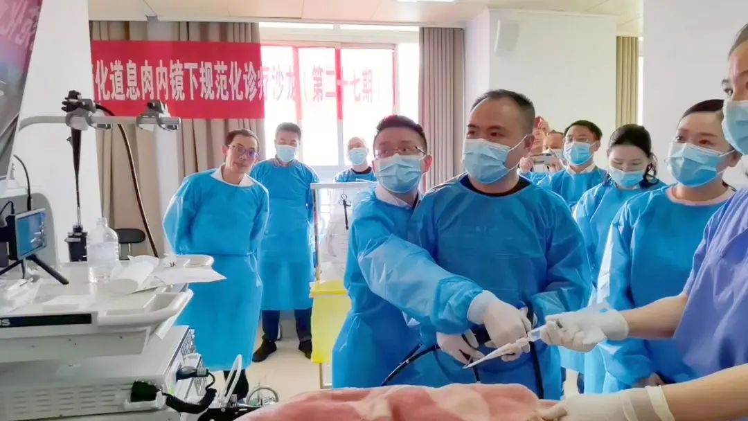 手把手！镜心镜力！萍矿总医院消化内科举办县区医院培训