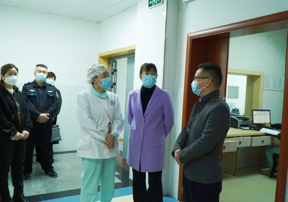 萍乡市总工会领导莅临萍矿总医院调研指导